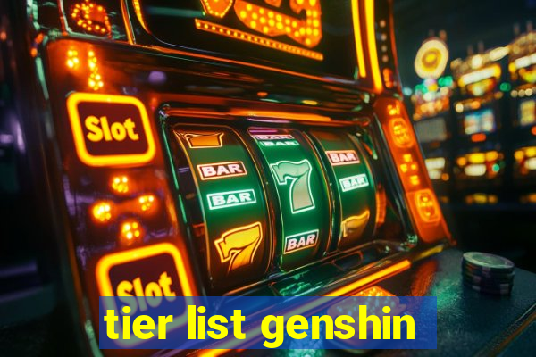 tier list genshin