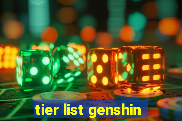 tier list genshin