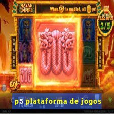 p5 plataforma de jogos