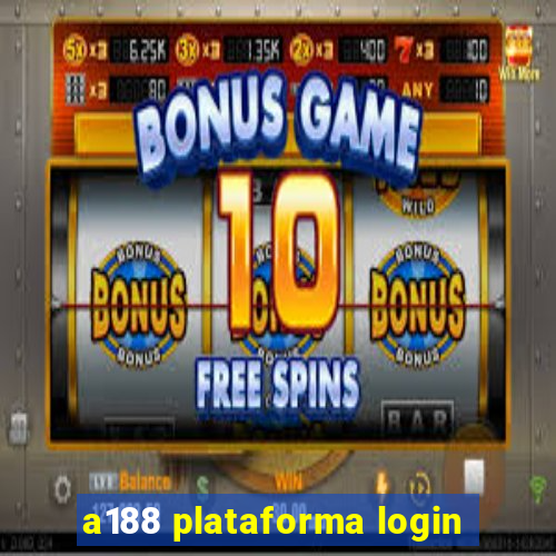 a188 plataforma login