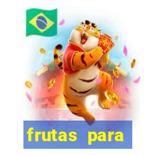 frutas para imprimir e recortar