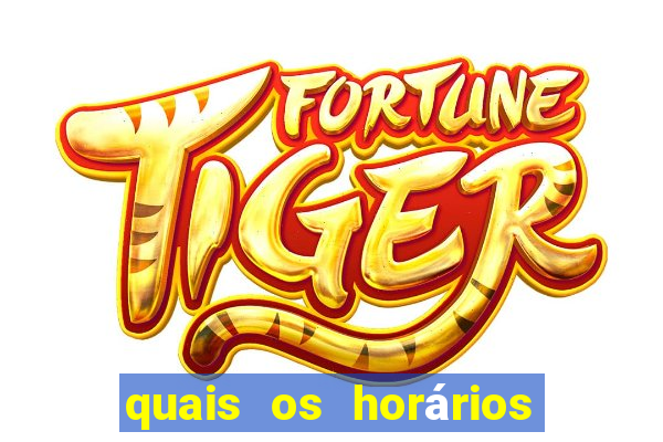 quais os horários pagantes do fortune rabbit