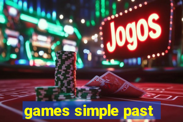 games simple past