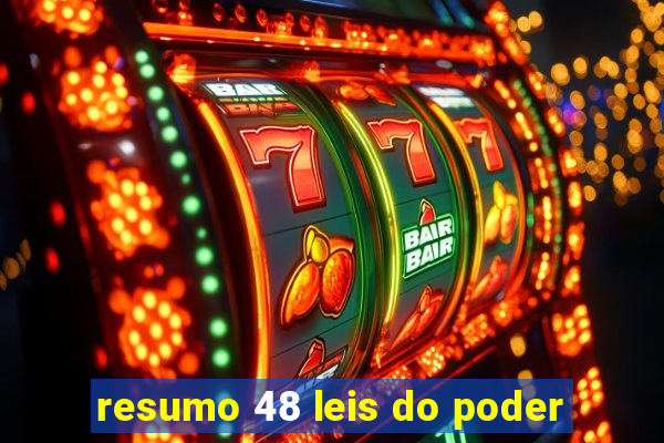 resumo 48 leis do poder