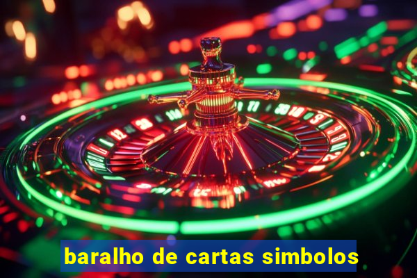 baralho de cartas simbolos