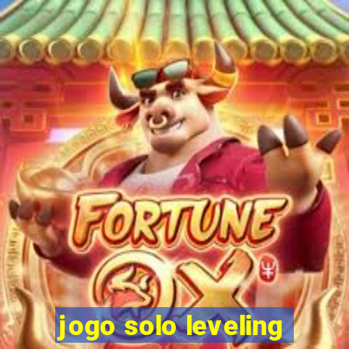 jogo solo leveling