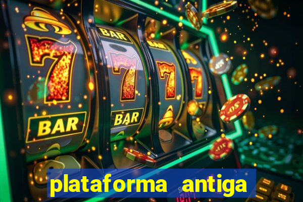 plataforma antiga de jogos