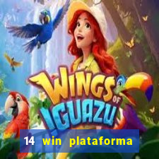 14 win plataforma de jogos