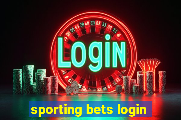 sporting bets login