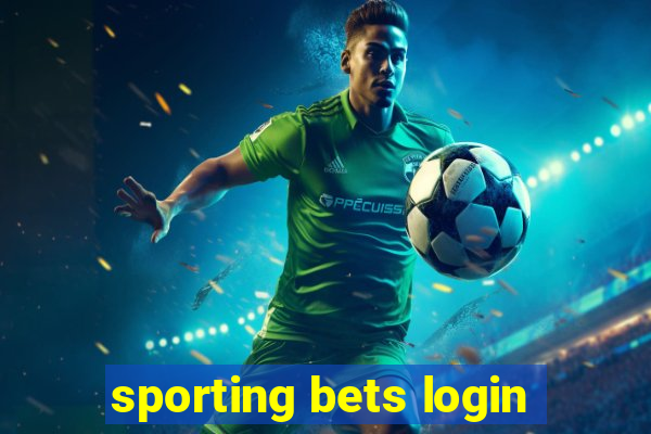 sporting bets login