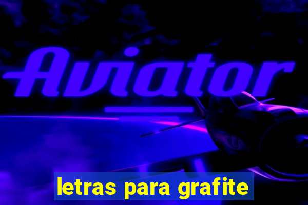 letras para grafite