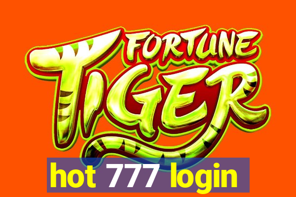 hot 777 login