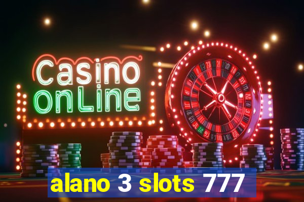 alano 3 slots 777