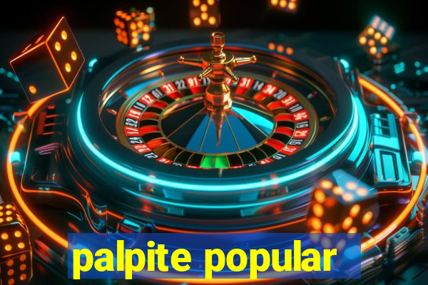 palpite popular