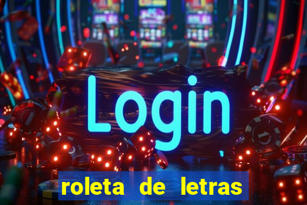 roleta de letras stop online