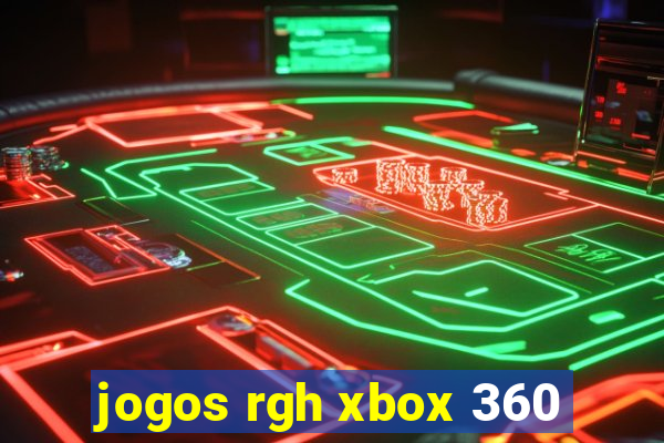 jogos rgh xbox 360