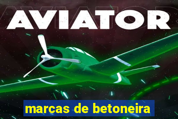 marcas de betoneira