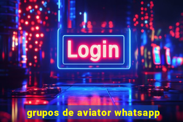 grupos de aviator whatsapp