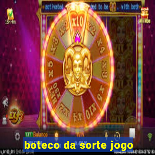 boteco da sorte jogo