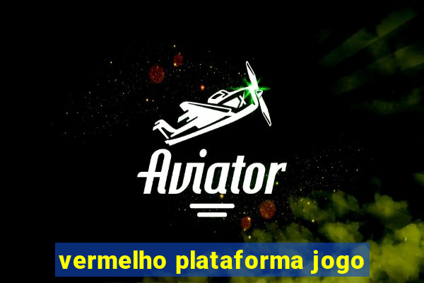 vermelho plataforma jogo