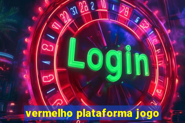 vermelho plataforma jogo