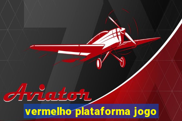 vermelho plataforma jogo