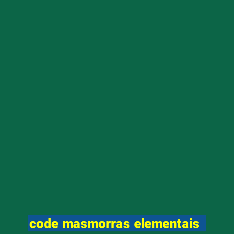 code masmorras elementais