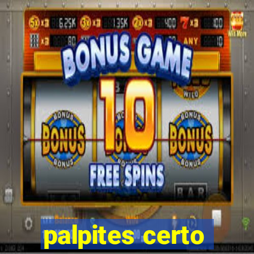 palpites certo