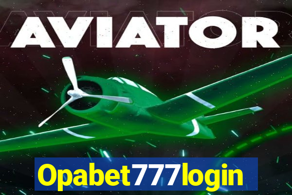 Opabet777login