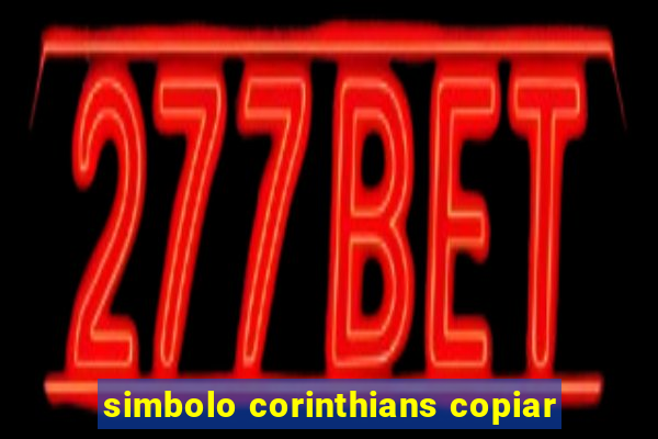 simbolo corinthians copiar