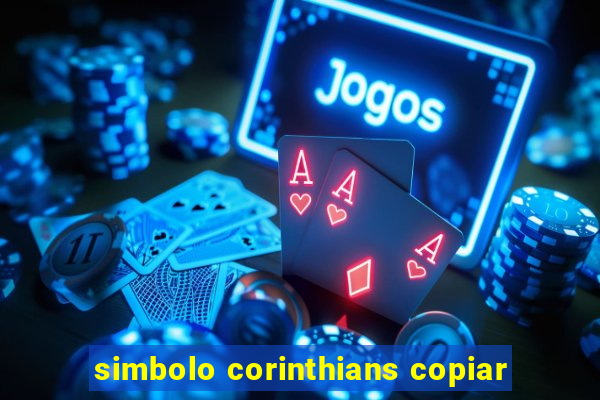 simbolo corinthians copiar