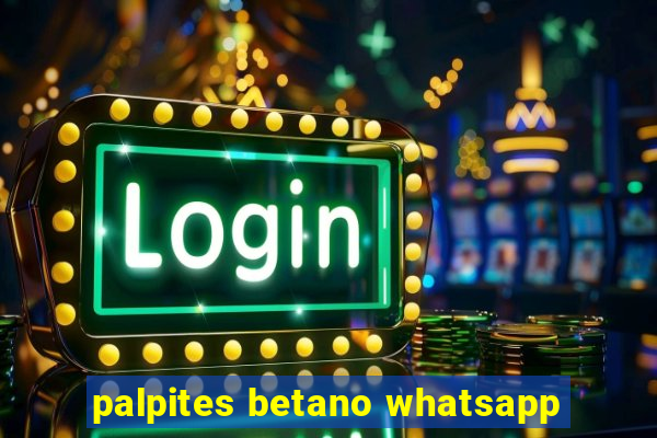 palpites betano whatsapp