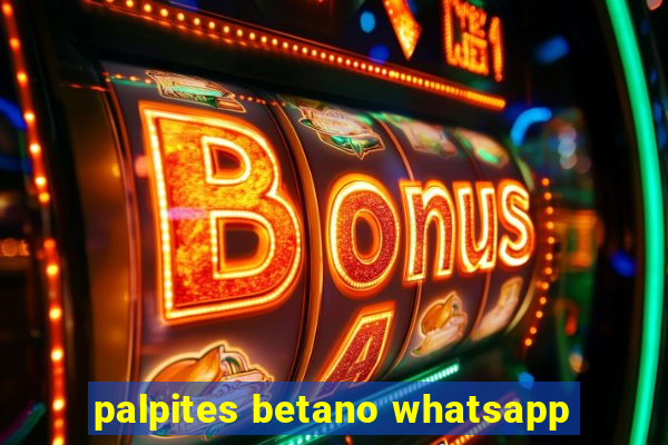 palpites betano whatsapp