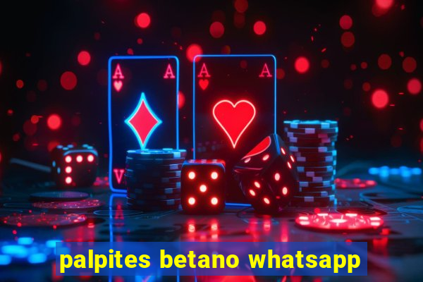 palpites betano whatsapp