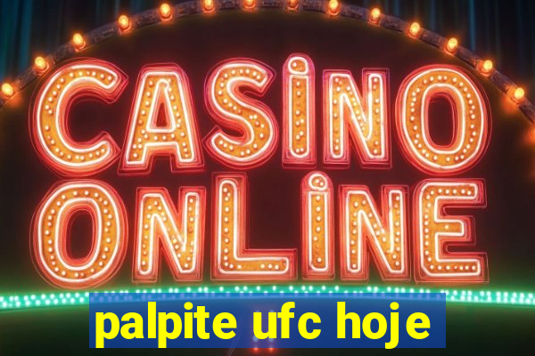 palpite ufc hoje