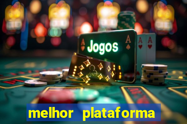 melhor plataforma pagante fortune tiger