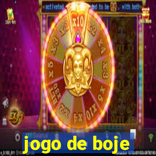 jogo de boje