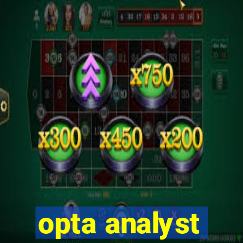 opta analyst