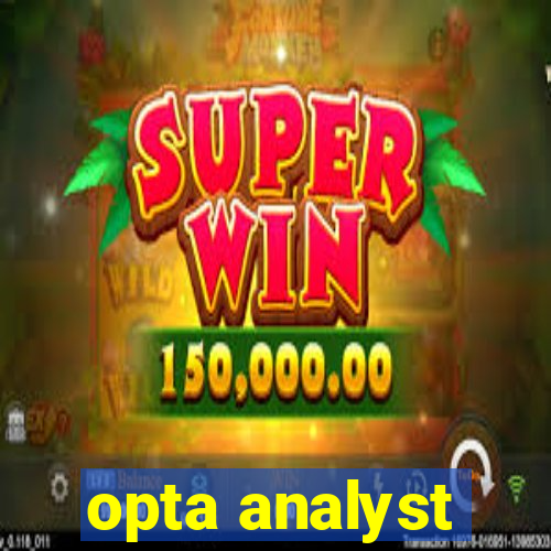 opta analyst