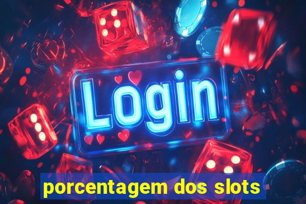 porcentagem dos slots