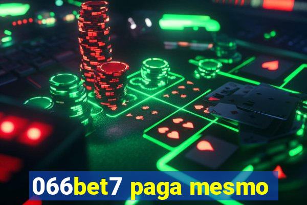 066bet7 paga mesmo