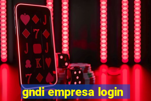 gndi empresa login