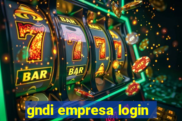 gndi empresa login