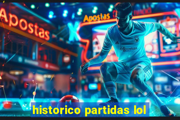 historico partidas lol