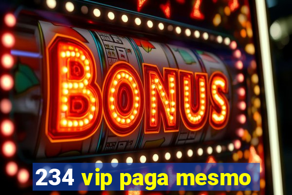 234 vip paga mesmo