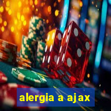 alergia a ajax