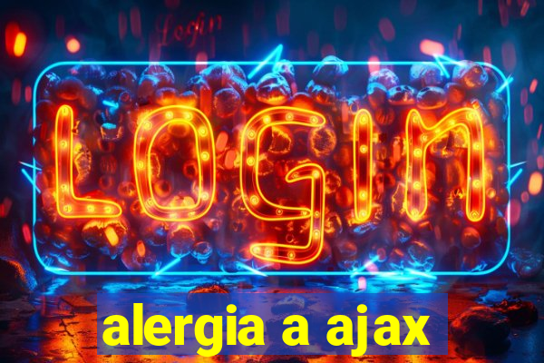 alergia a ajax