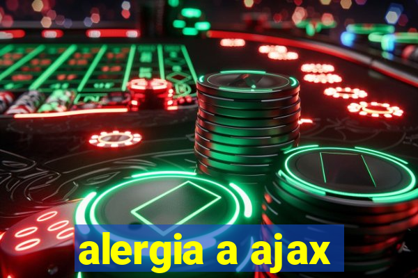 alergia a ajax