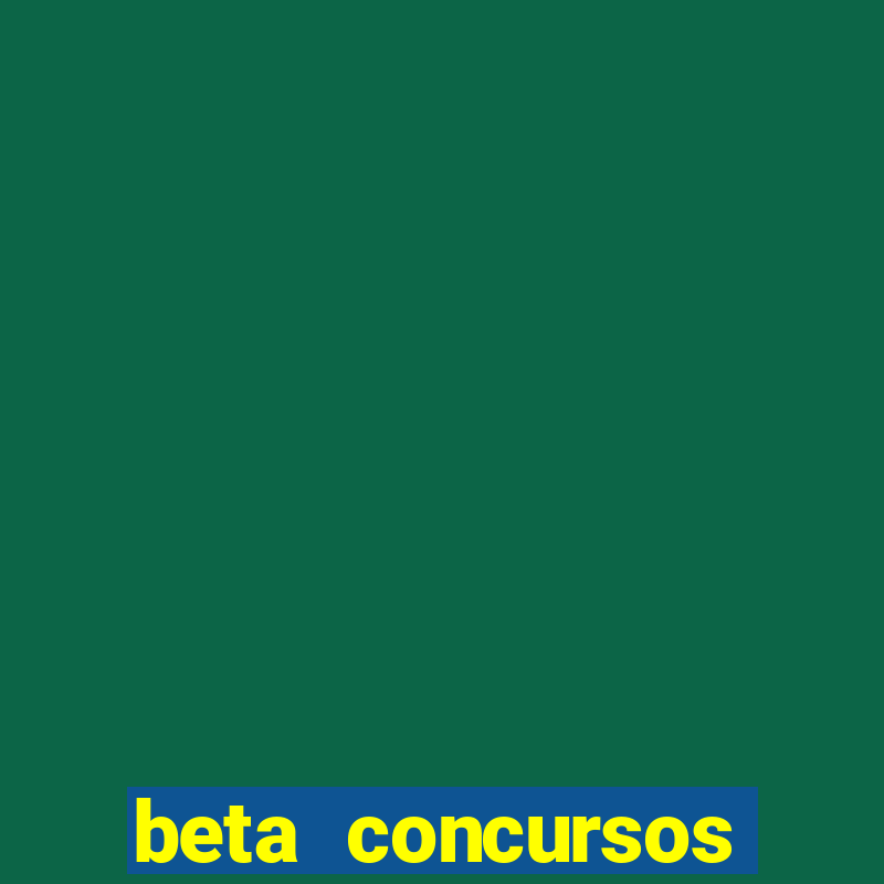 beta concursos senha apostila