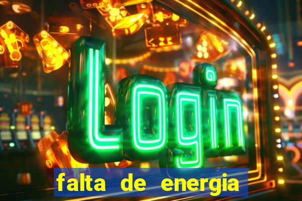 falta de energia em caucaia